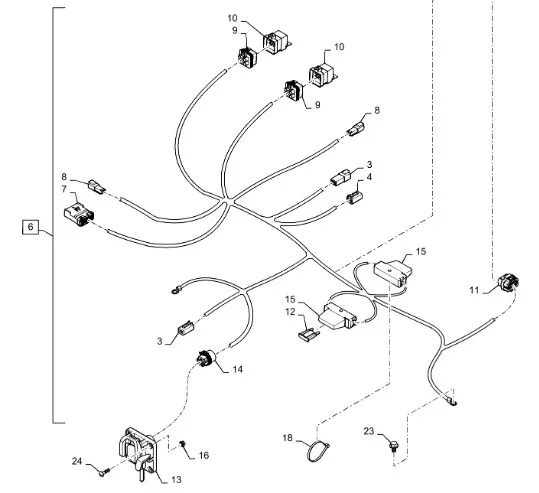 87695463 - электропроводка