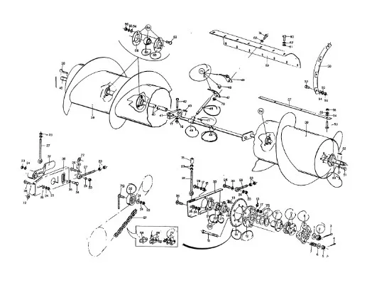 362801 - Муфта сцепления ступицы шкива вала TC5, CS, CSX, CX6/8
